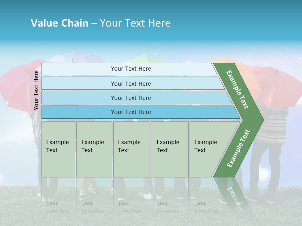 Colorful Sunshine Happy PowerPoint Template