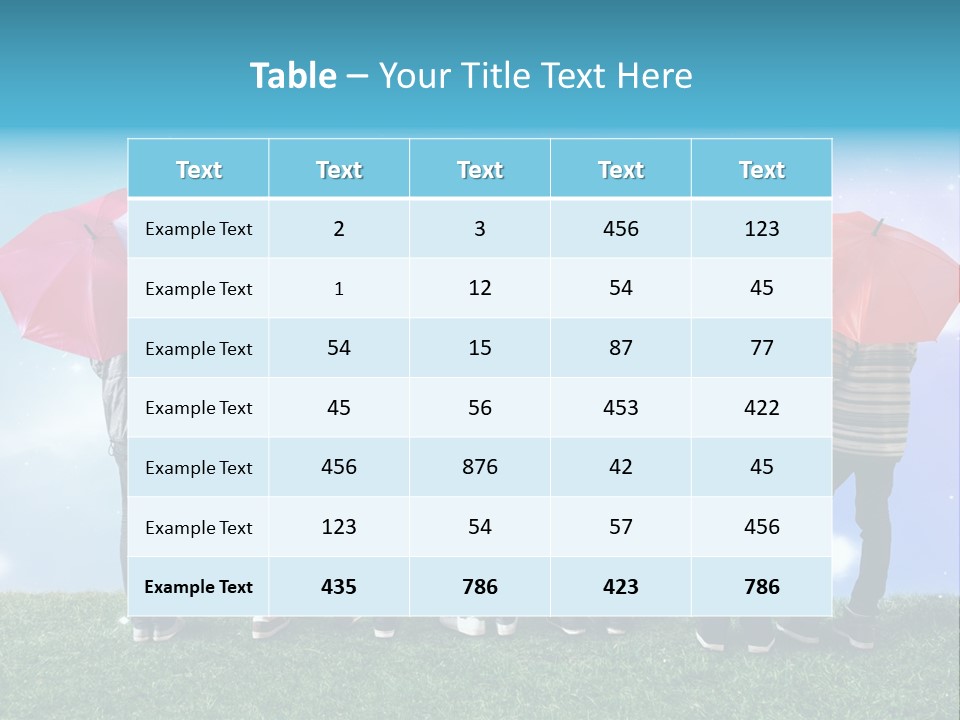 Colorful Sunshine Happy PowerPoint Template