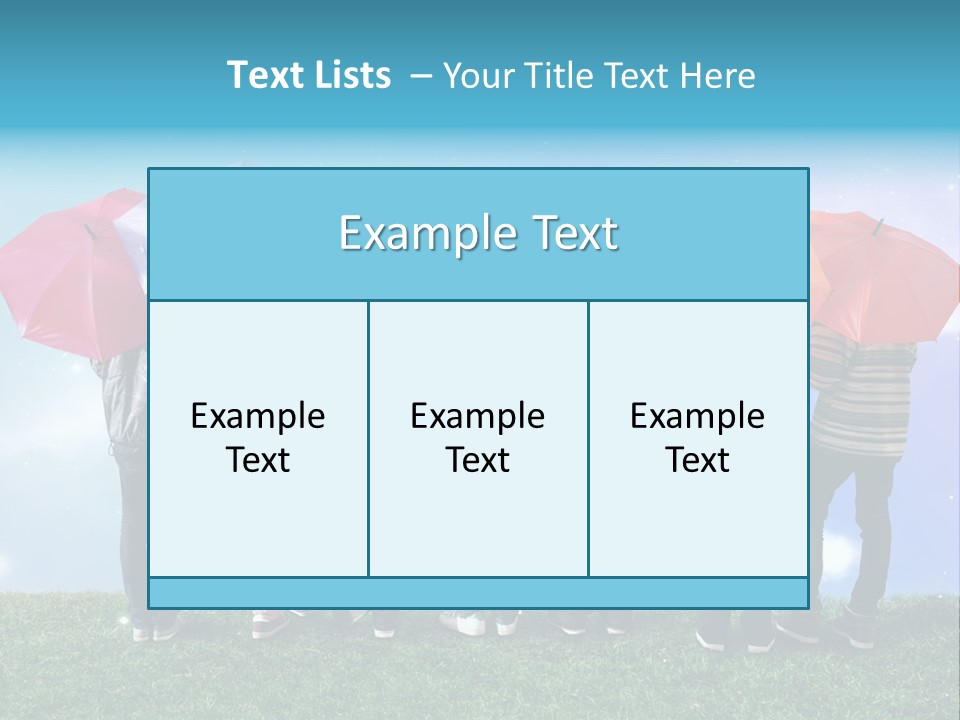 Colorful Sunshine Happy PowerPoint Template