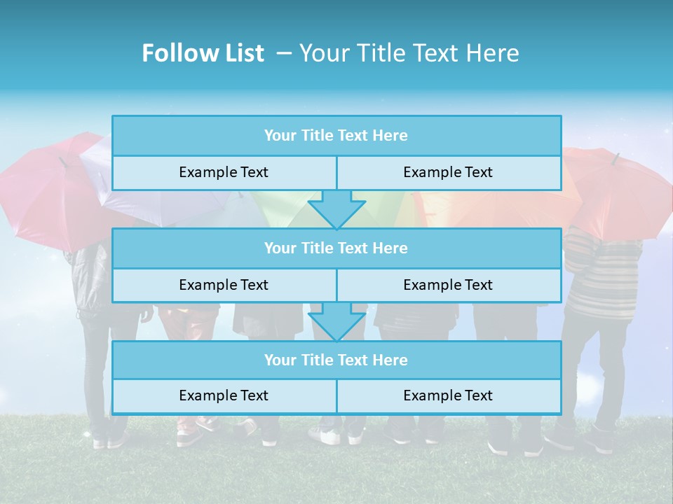Colorful Sunshine Happy PowerPoint Template