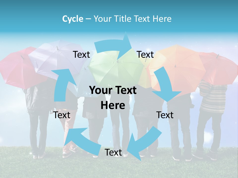 Colorful Sunshine Happy PowerPoint Template