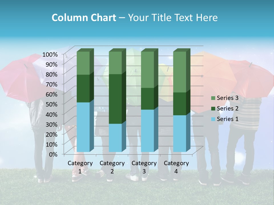 Colorful Sunshine Happy PowerPoint Template