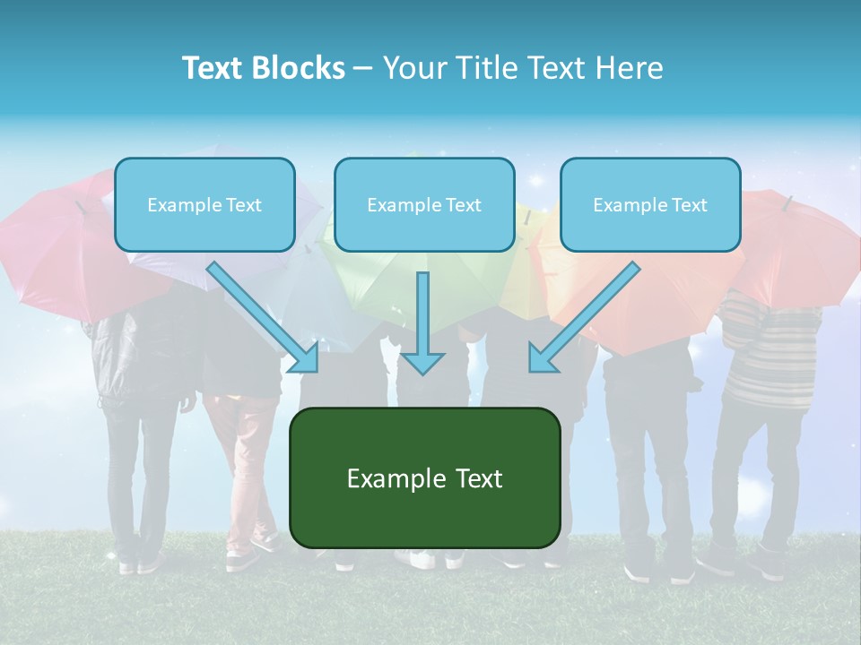 Colorful Sunshine Happy PowerPoint Template