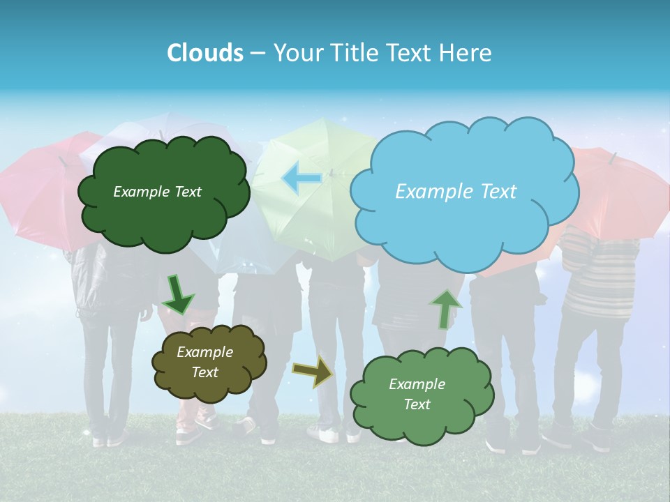 Colorful Sunshine Happy PowerPoint Template