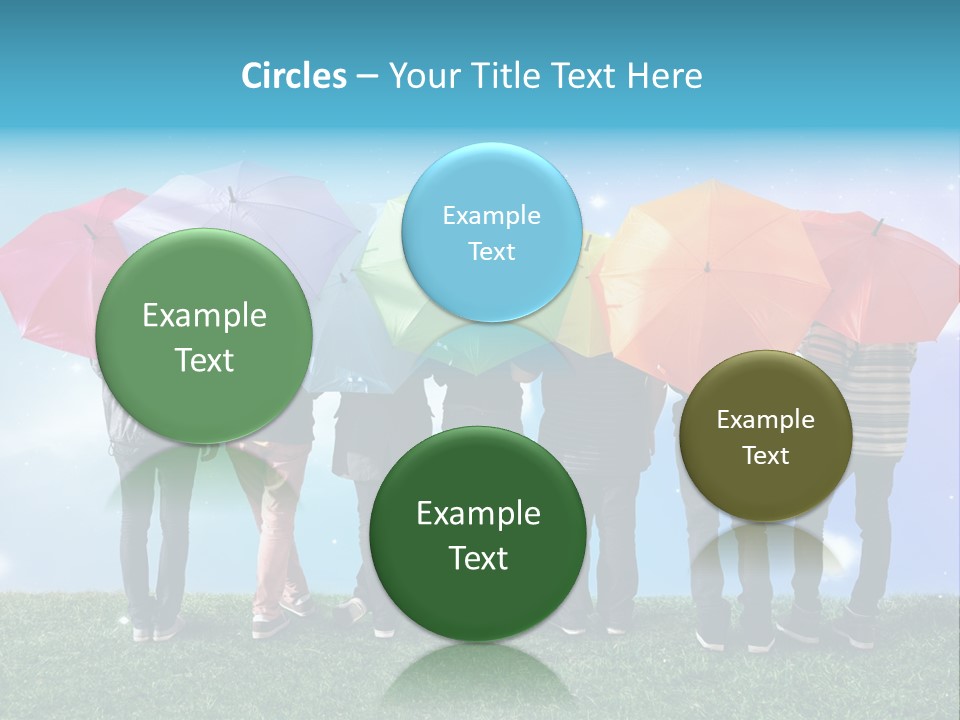 Colorful Sunshine Happy PowerPoint Template