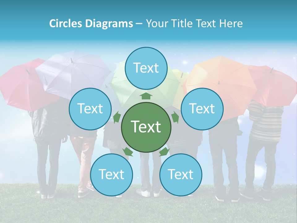 Colorful Sunshine Happy PowerPoint Template