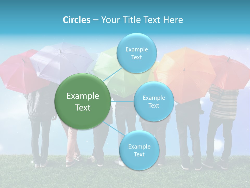 Colorful Sunshine Happy PowerPoint Template