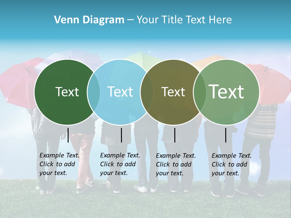 Colorful Sunshine Happy PowerPoint Template