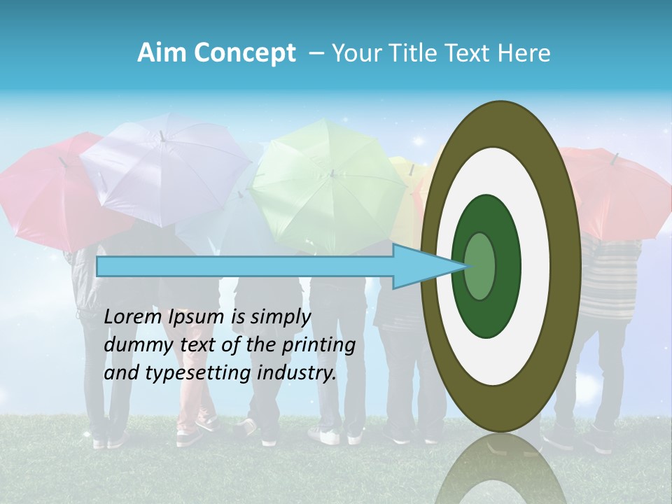 Colorful Sunshine Happy PowerPoint Template