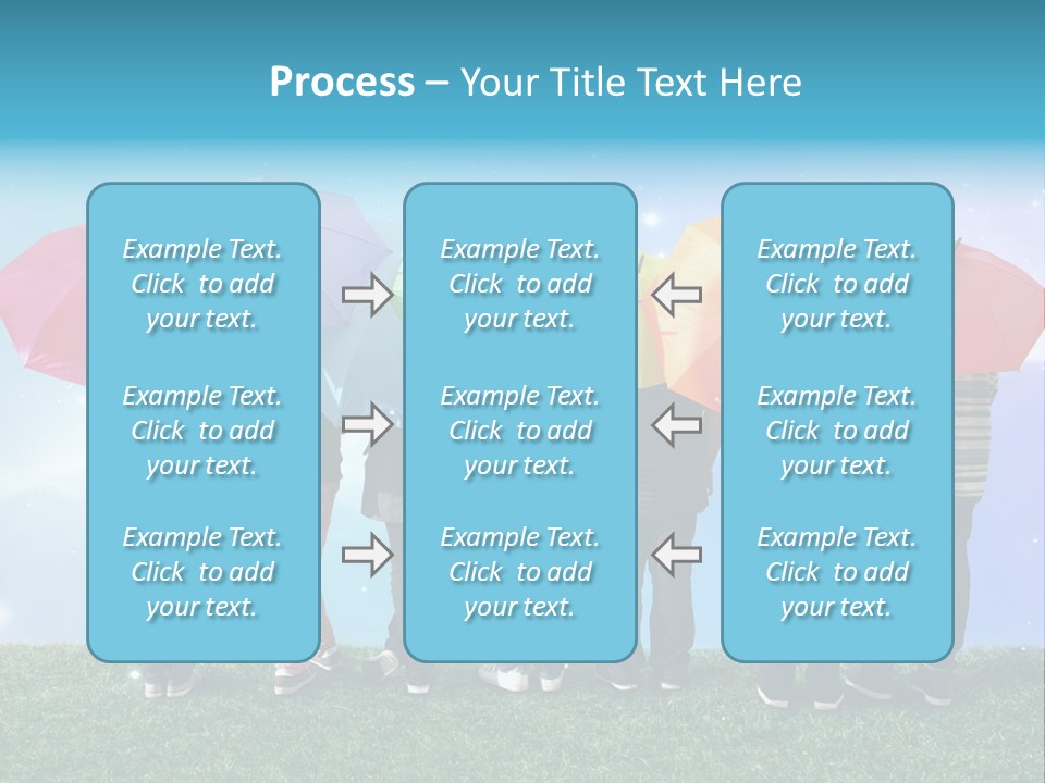 Colorful Sunshine Happy PowerPoint Template