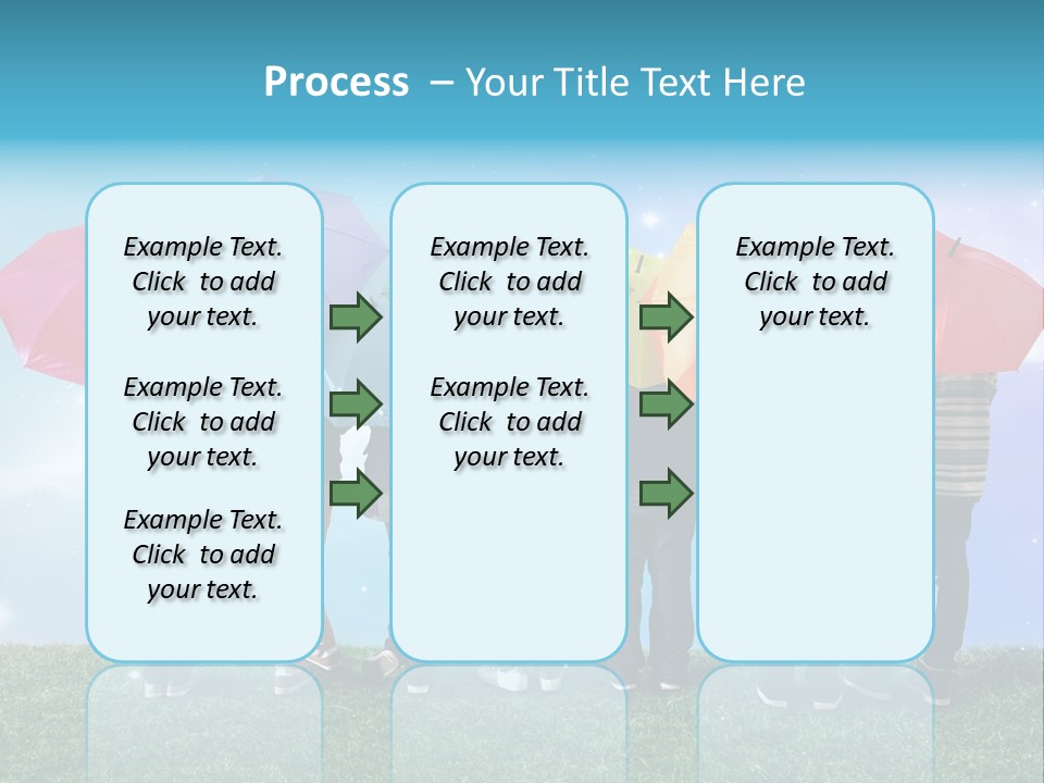 Colorful Sunshine Happy PowerPoint Template
