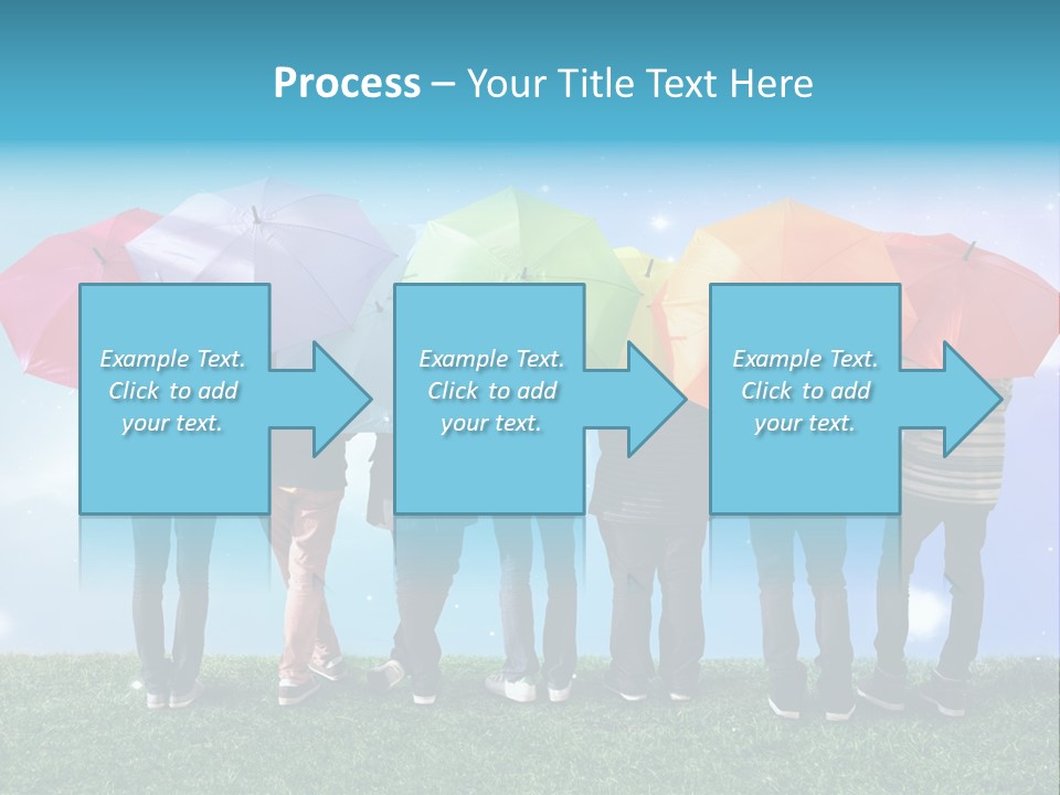 Colorful Sunshine Happy PowerPoint Template