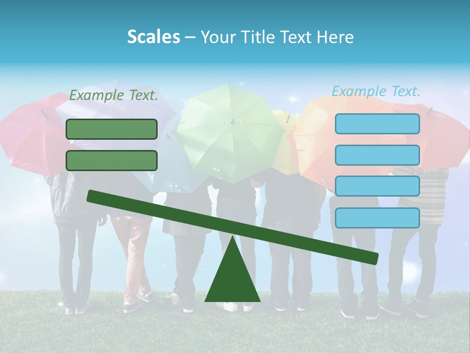 Colorful Sunshine Happy PowerPoint Template
