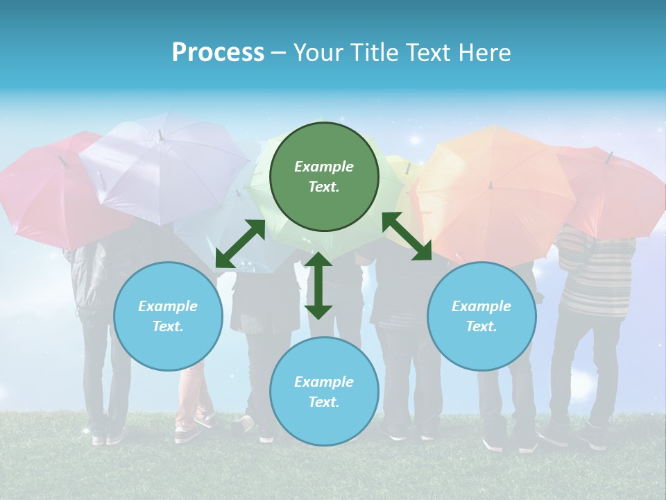 Colorful Sunshine Happy PowerPoint Template