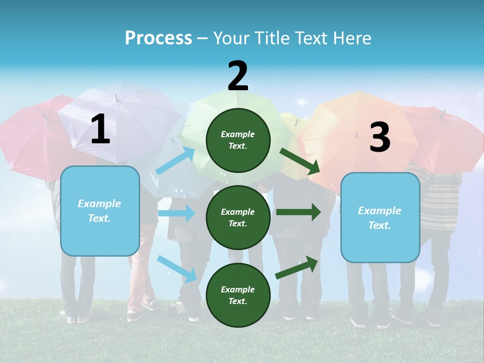 Colorful Sunshine Happy PowerPoint Template