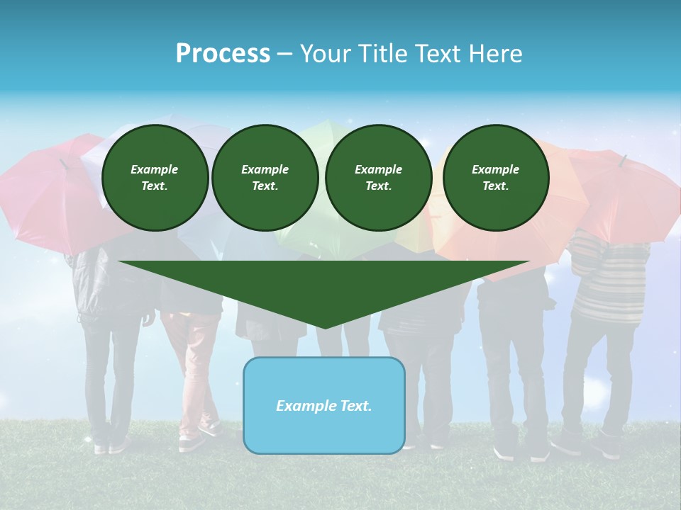 Colorful Sunshine Happy PowerPoint Template