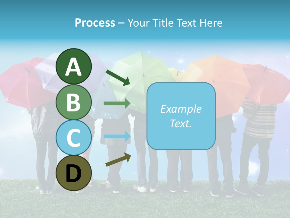 Colorful Sunshine Happy PowerPoint Template
