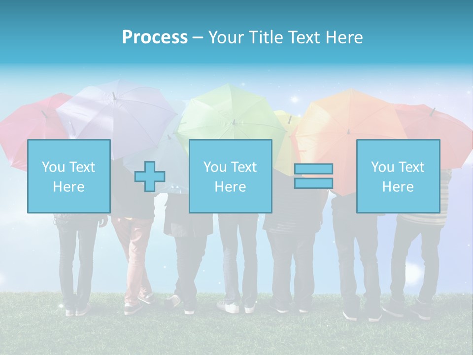 Colorful Sunshine Happy PowerPoint Template