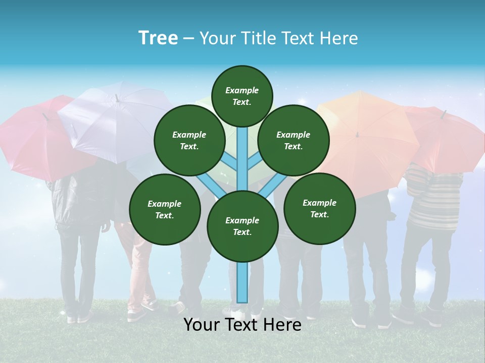 Colorful Sunshine Happy PowerPoint Template