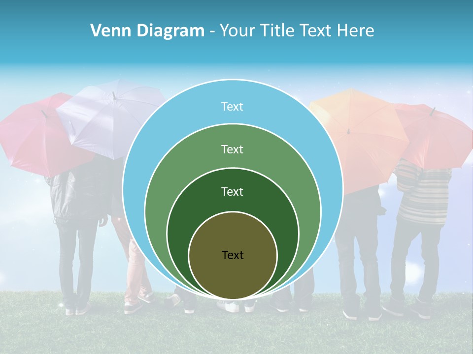 Colorful Sunshine Happy PowerPoint Template