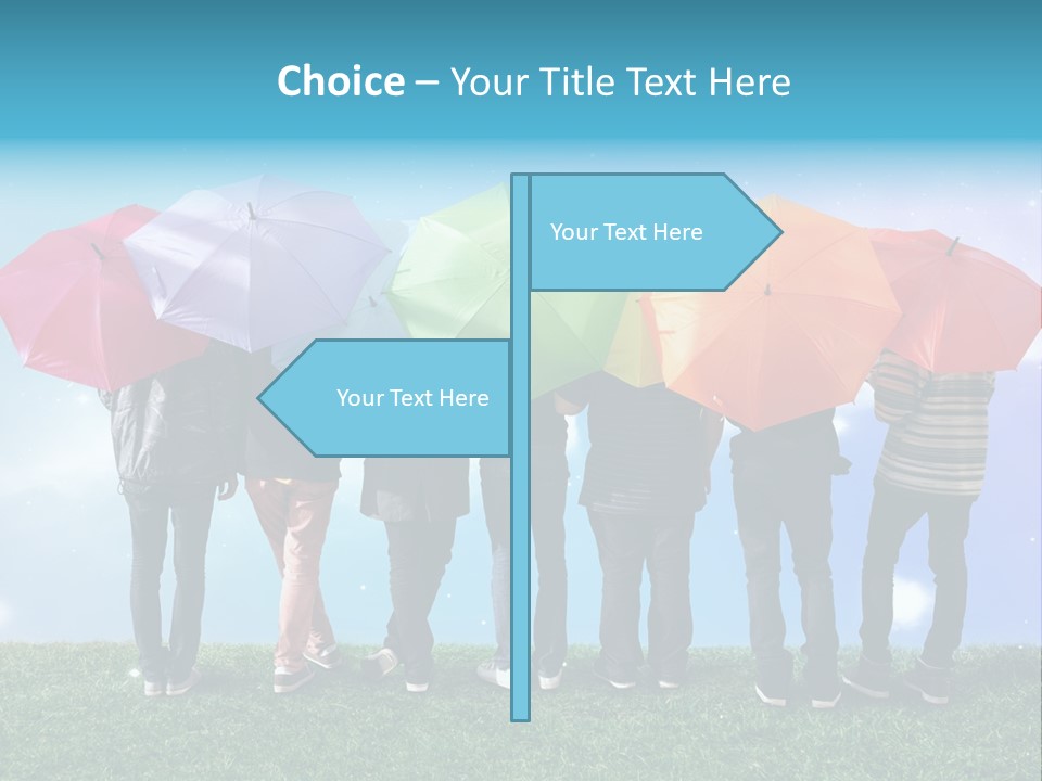 Colorful Sunshine Happy PowerPoint Template