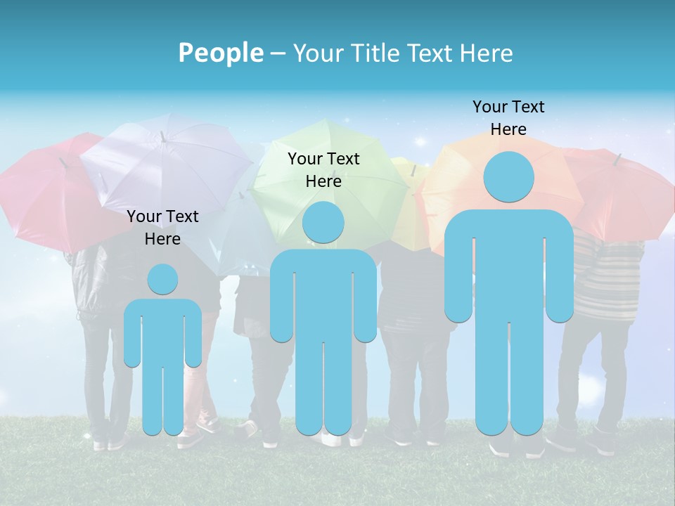 Colorful Sunshine Happy PowerPoint Template