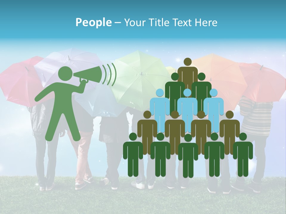 Colorful Sunshine Happy PowerPoint Template