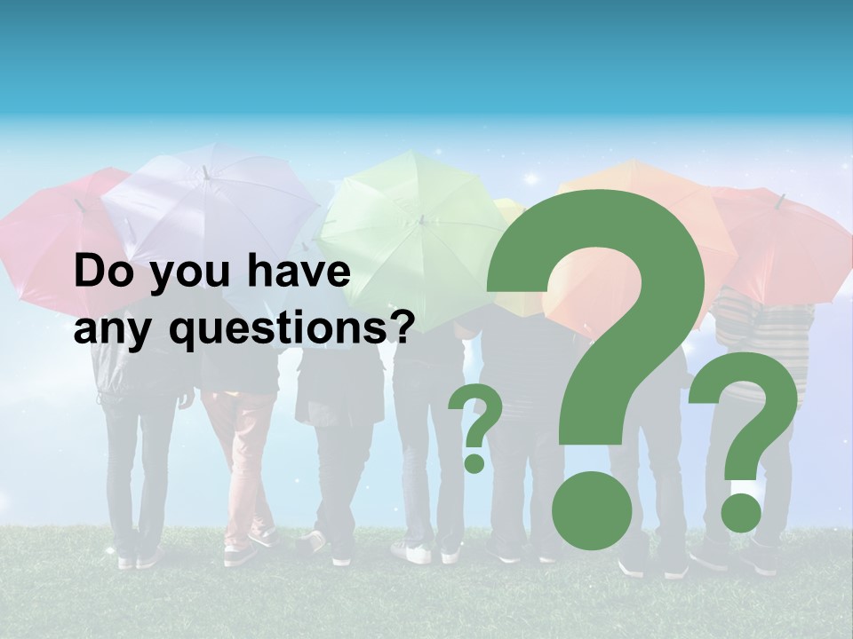 Colorful Sunshine Happy PowerPoint Template