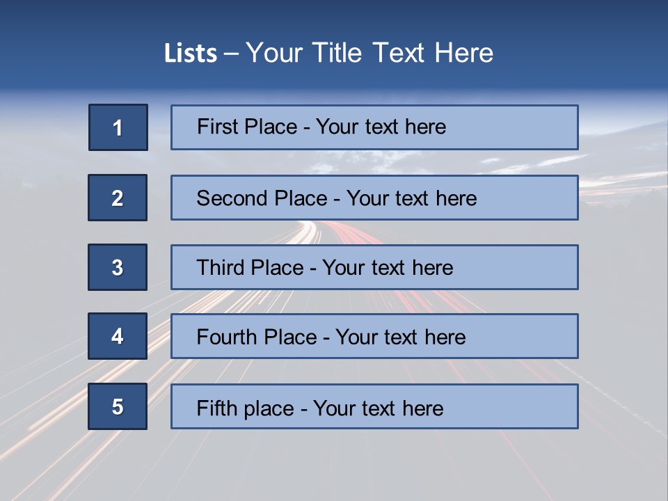 M Red Sunset PowerPoint Template