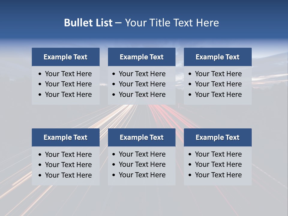 M Red Sunset PowerPoint Template