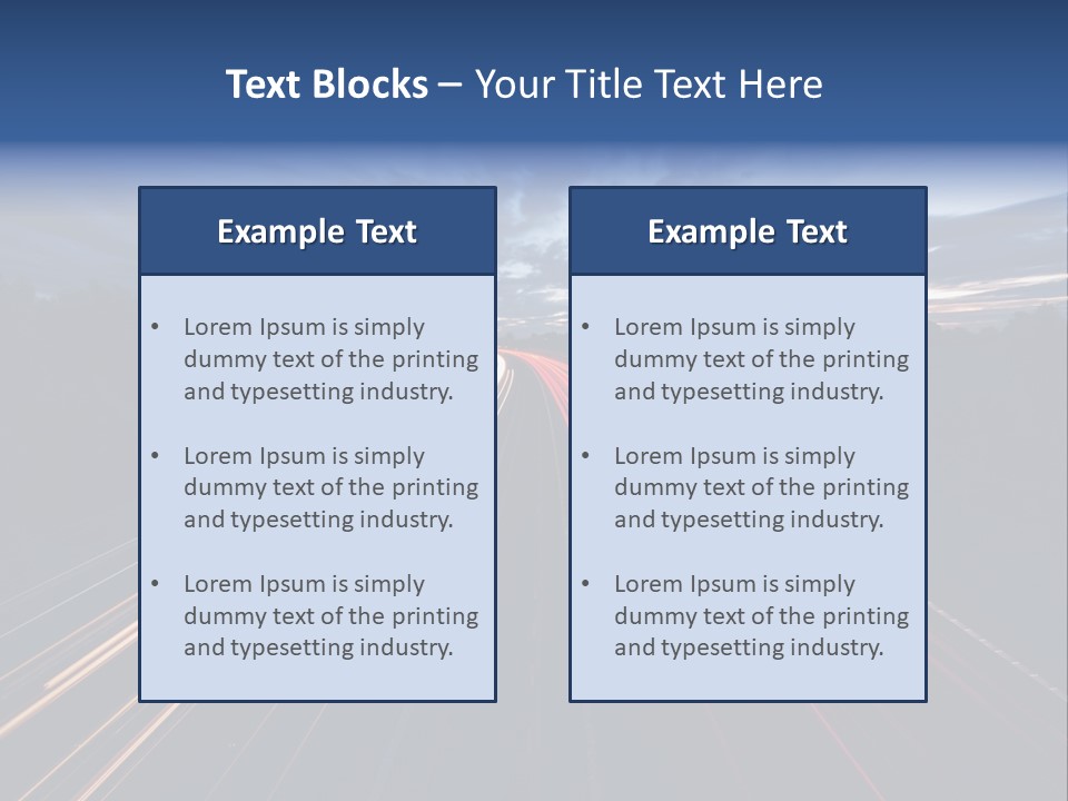 M Red Sunset PowerPoint Template
