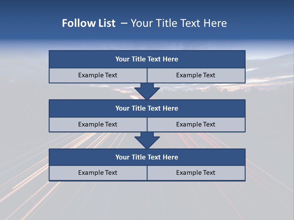 M Red Sunset PowerPoint Template