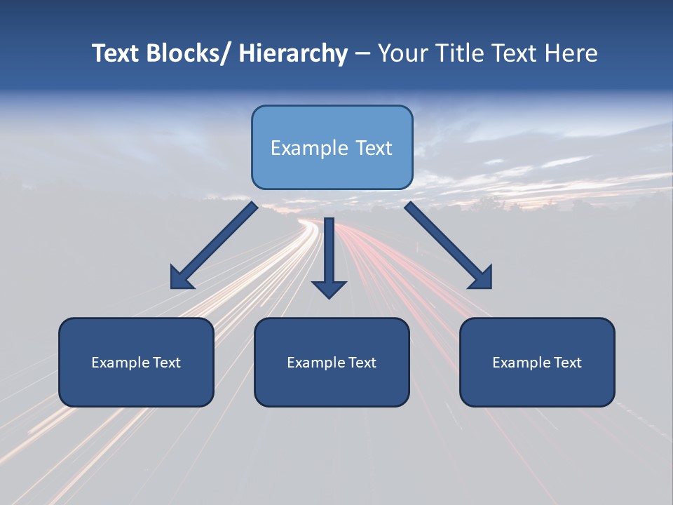 M Red Sunset PowerPoint Template