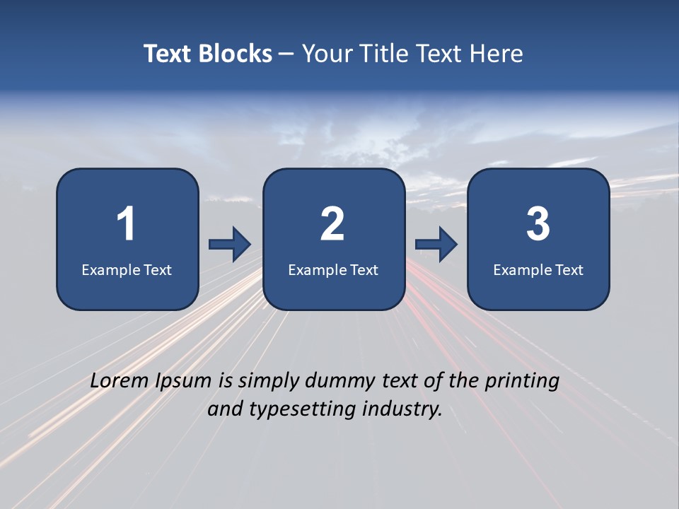 M Red Sunset PowerPoint Template