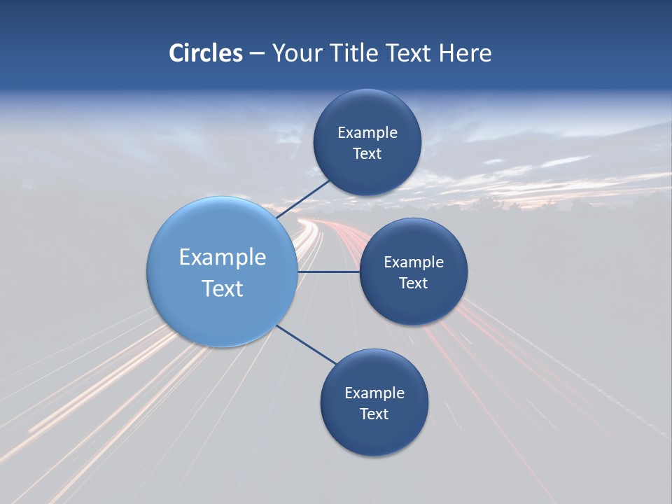 M Red Sunset PowerPoint Template