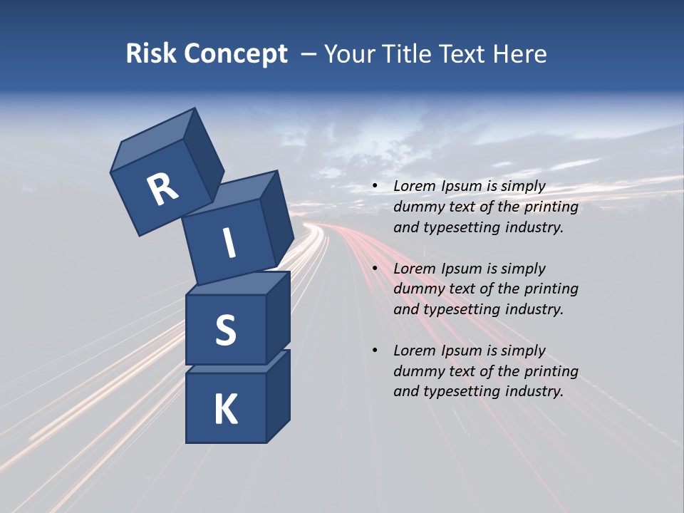 M Red Sunset PowerPoint Template