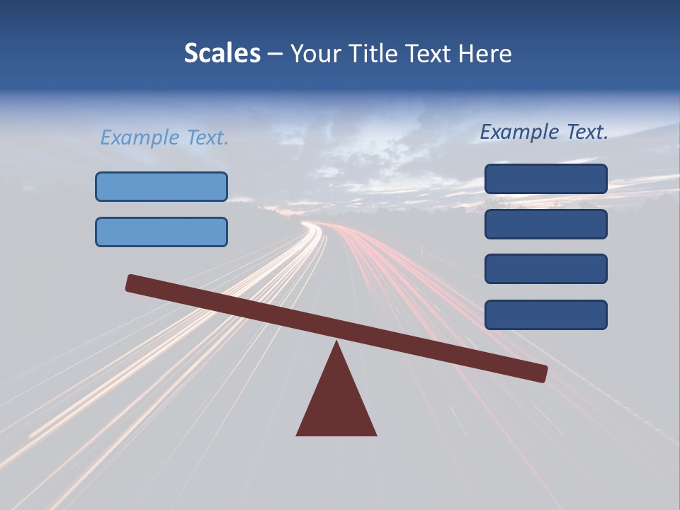 M Red Sunset PowerPoint Template