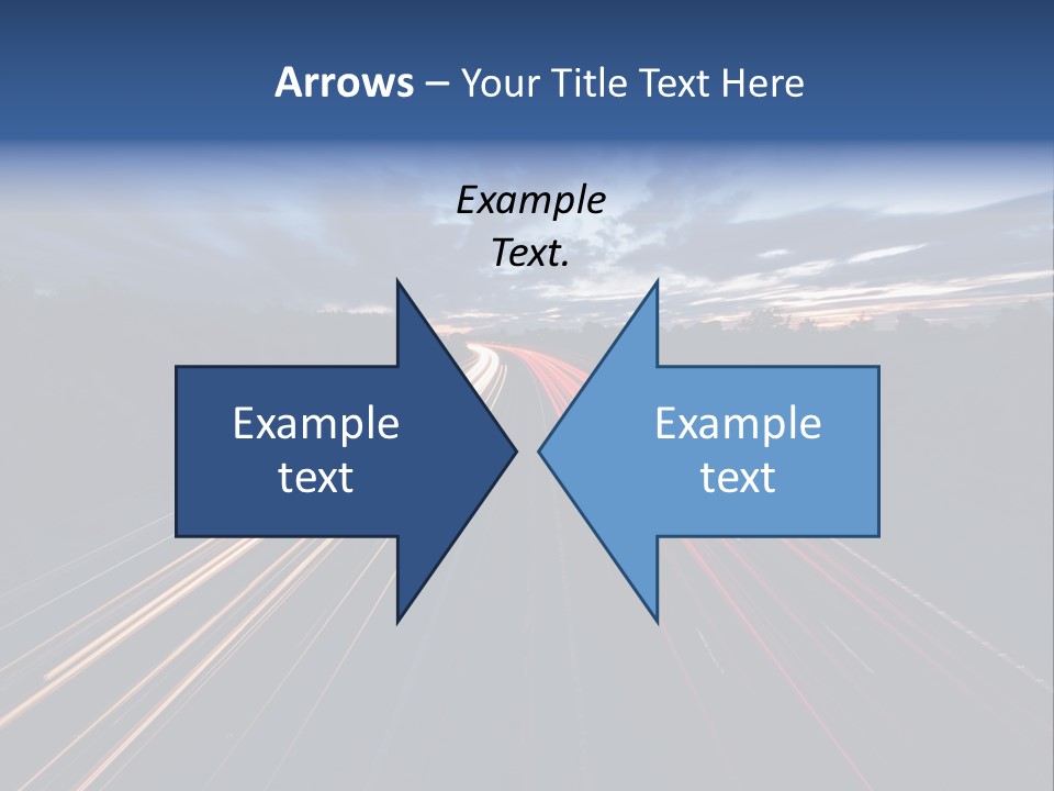 M Red Sunset PowerPoint Template