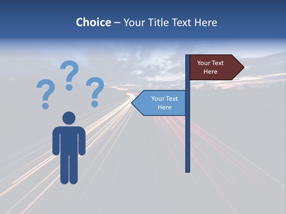 M Red Sunset PowerPoint Template