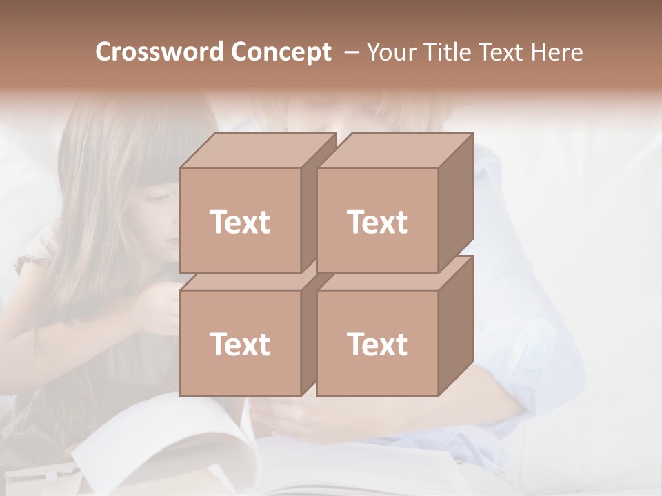 Portrait Leisure Offspring PowerPoint Template