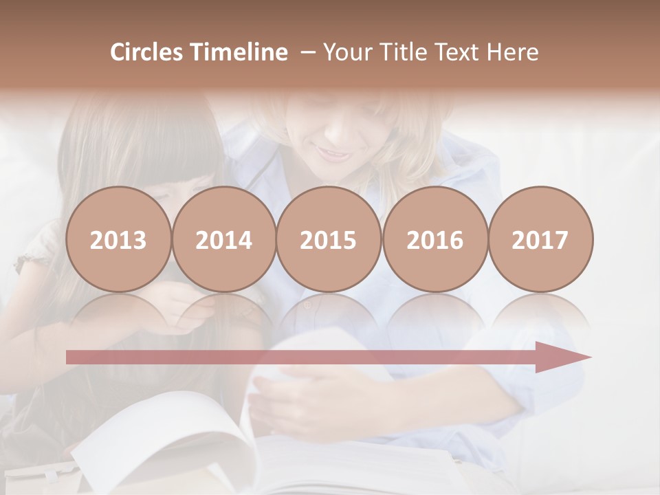 Portrait Leisure Offspring PowerPoint Template