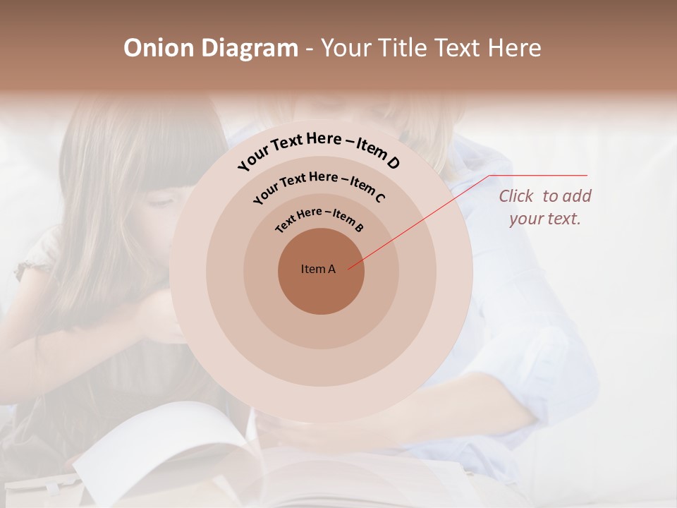 Portrait Leisure Offspring PowerPoint Template