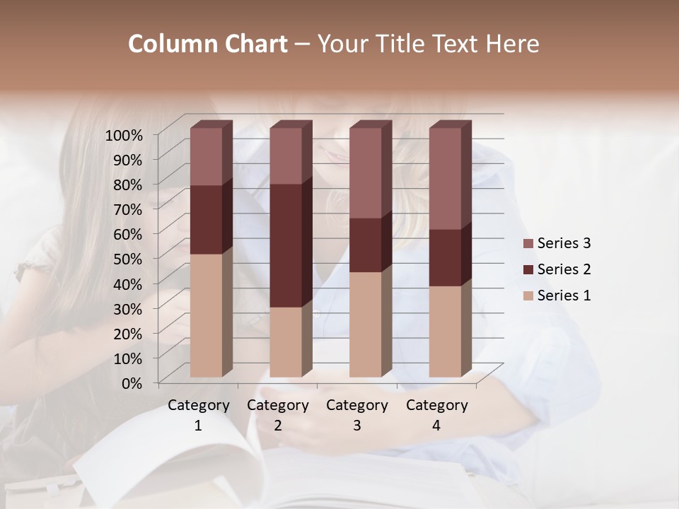 Portrait Leisure Offspring PowerPoint Template