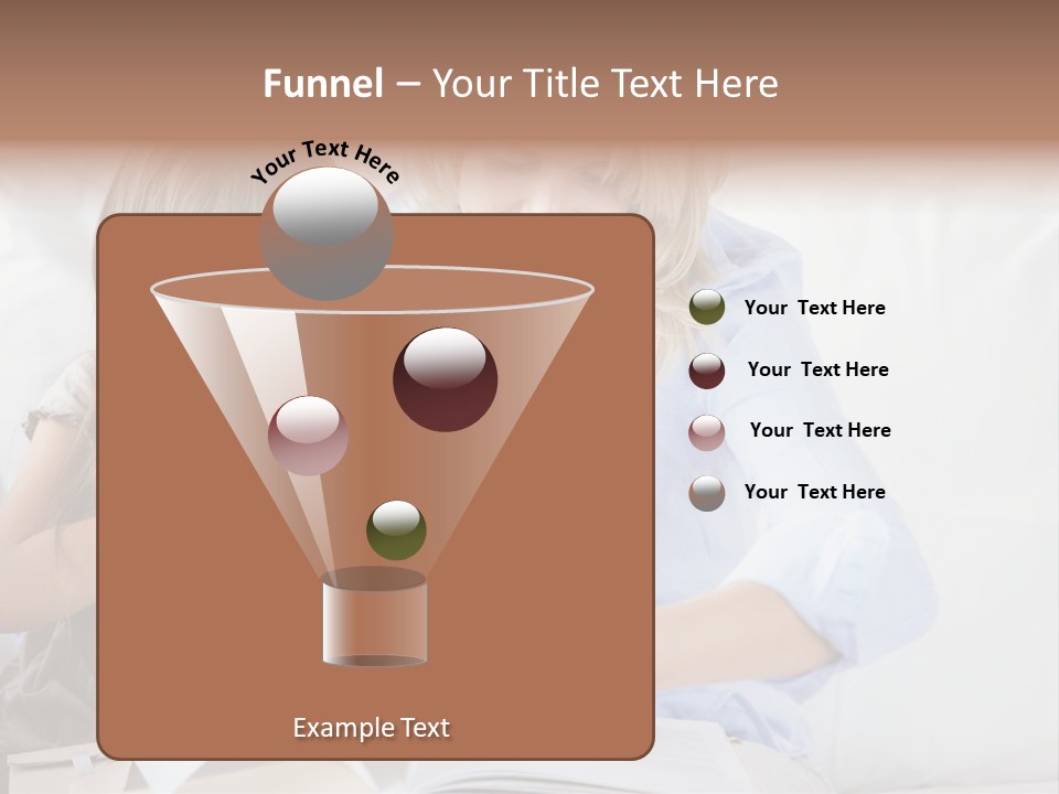 Portrait Leisure Offspring PowerPoint Template