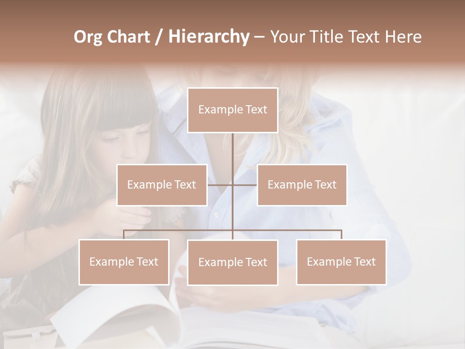 Portrait Leisure Offspring PowerPoint Template