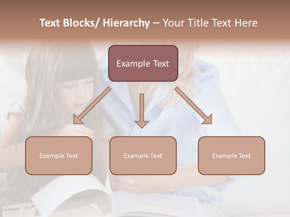 Portrait Leisure Offspring PowerPoint Template