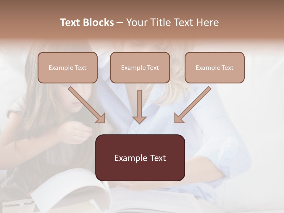 Portrait Leisure Offspring PowerPoint Template