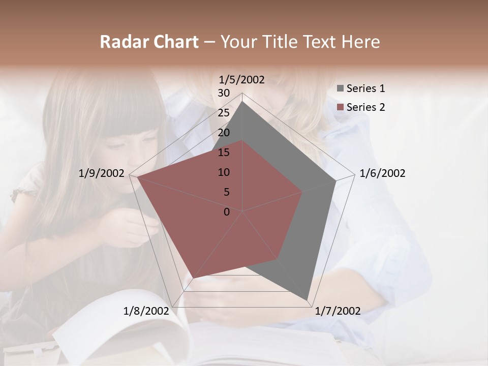 Portrait Leisure Offspring PowerPoint Template