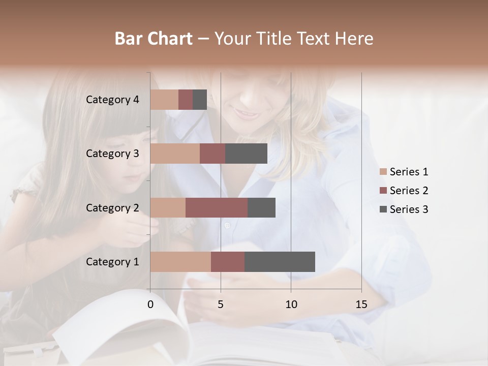 Portrait Leisure Offspring PowerPoint Template
