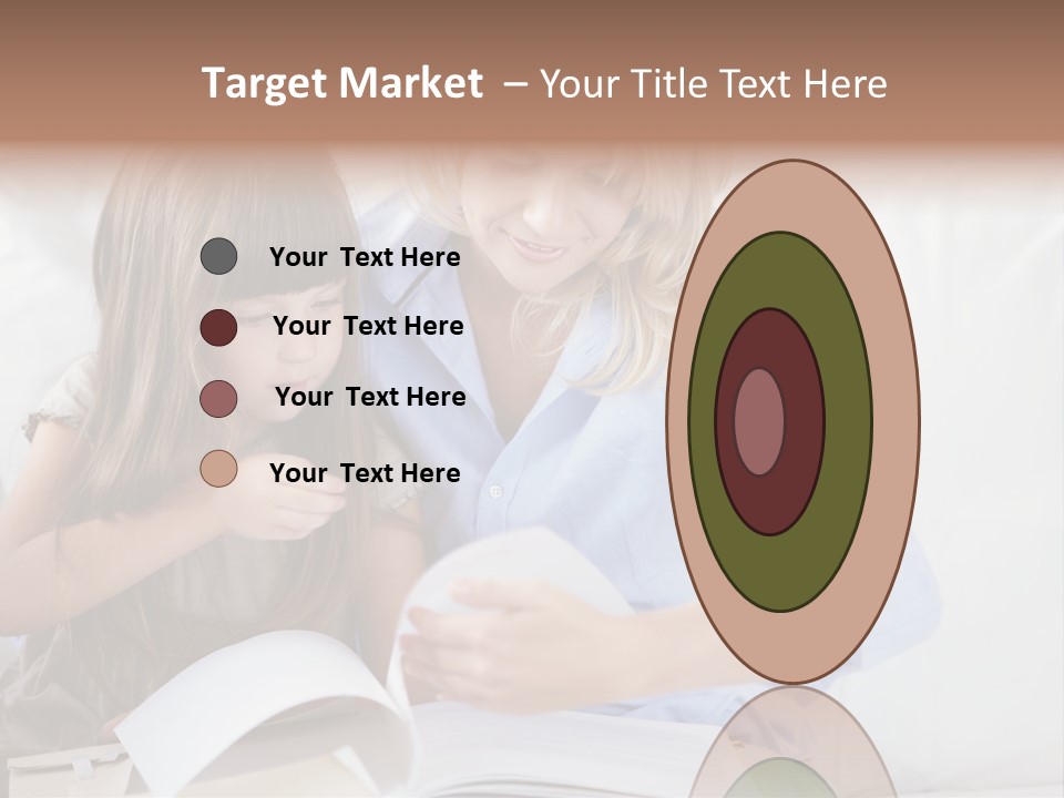 Portrait Leisure Offspring PowerPoint Template